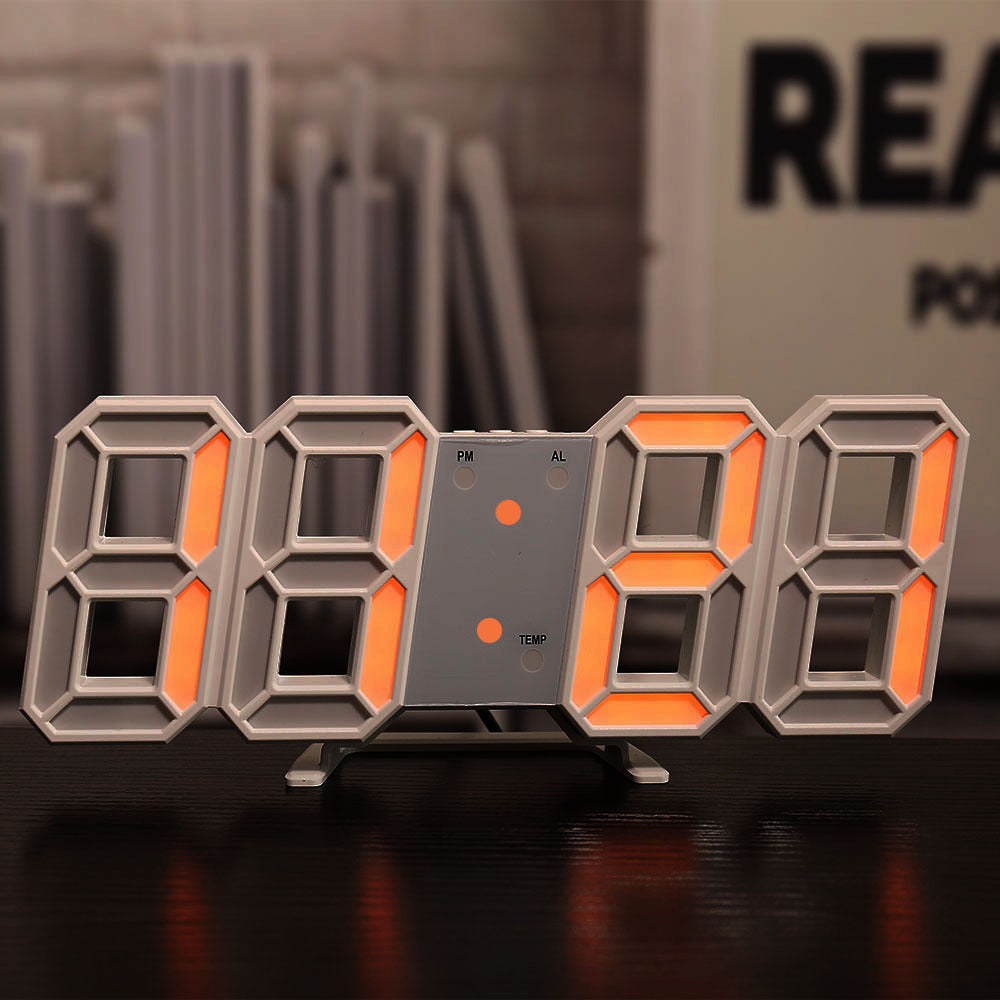 DomoClock - Modern Digital Wall Clock for Your Interior