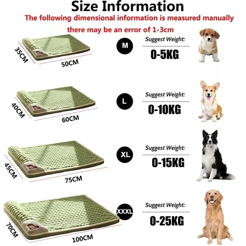 LuxePlush – Warm Dog Mat for Small & Medium Dogs