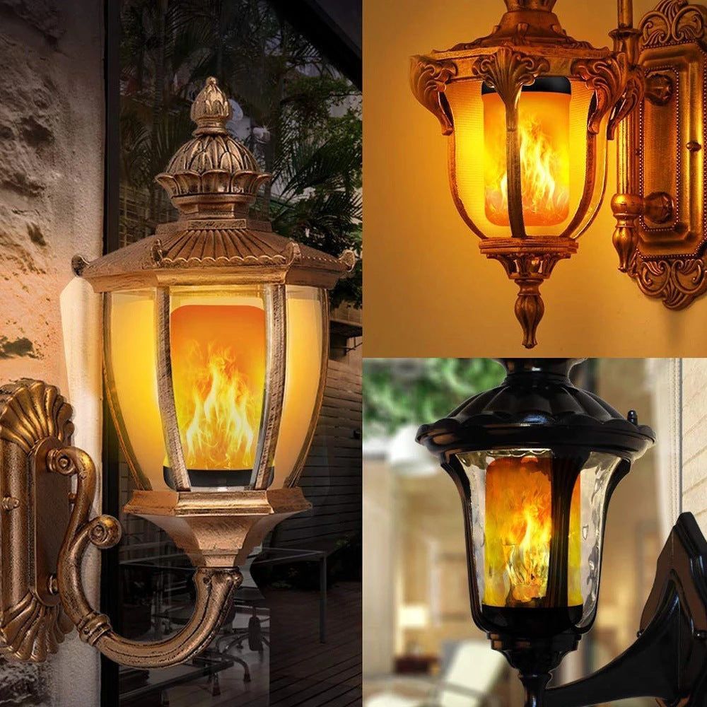 FlameGlow – LED Party Lamp with 4 Flame Modes