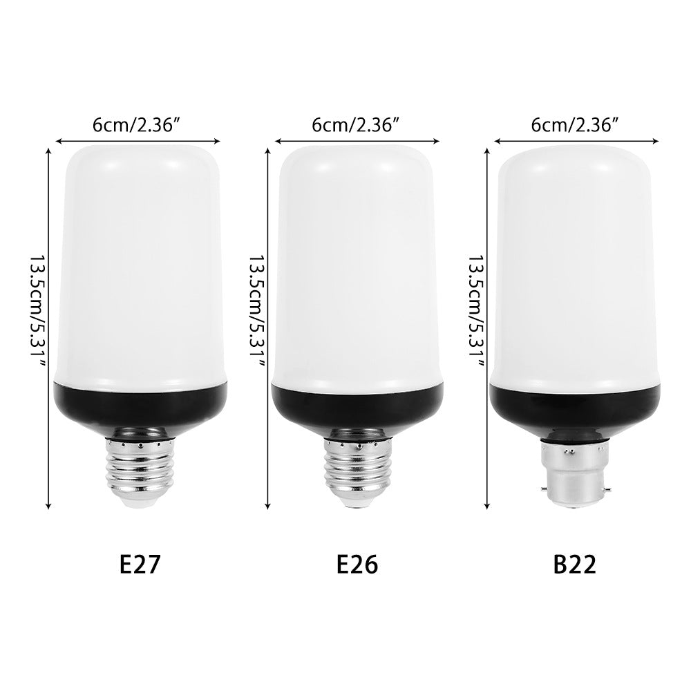 FlameGlow – LED Party Lamp with 4 Flame Modes