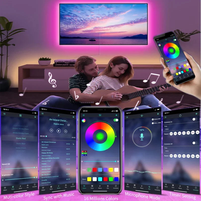 GlowShift – RGB LED Strip for Room and TV