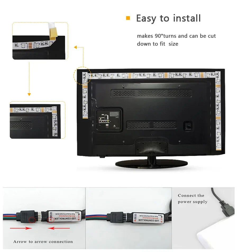 GlowShift – RGB LED Strip for Room and TV