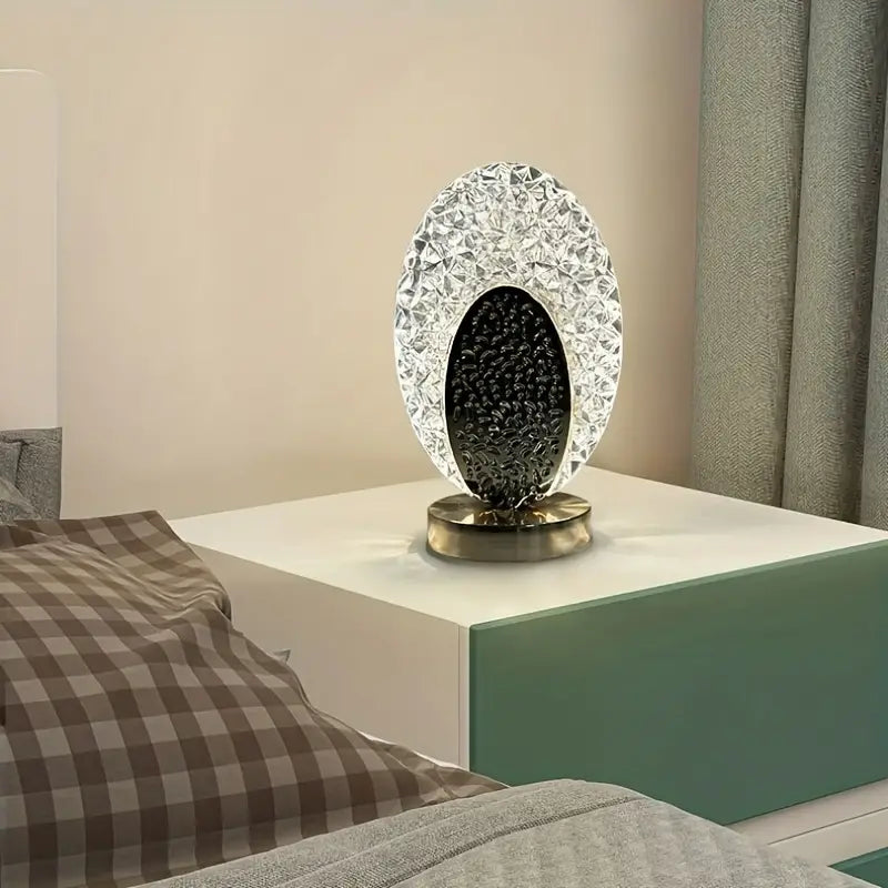 PeacockLuxe – Elegant Luxury Table Lamp for Interior