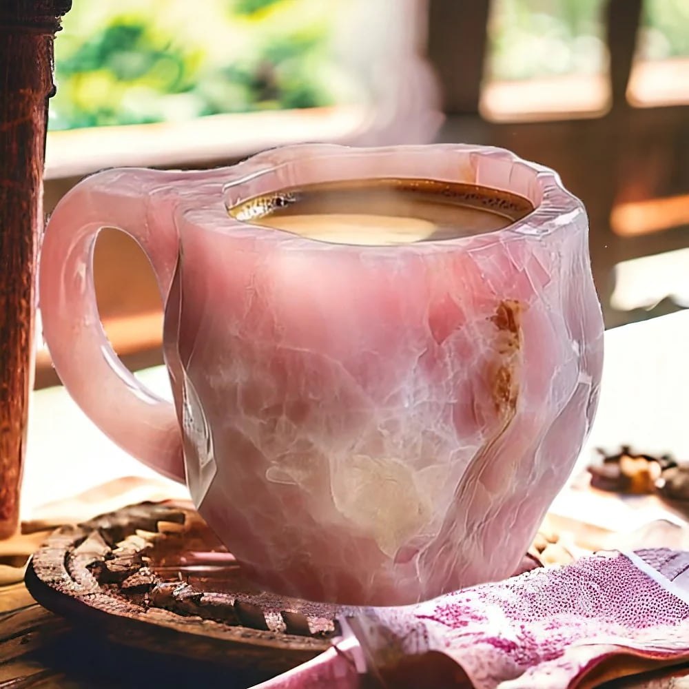 CrystalBrew - Luxury Crystal Coffee Mug for Home