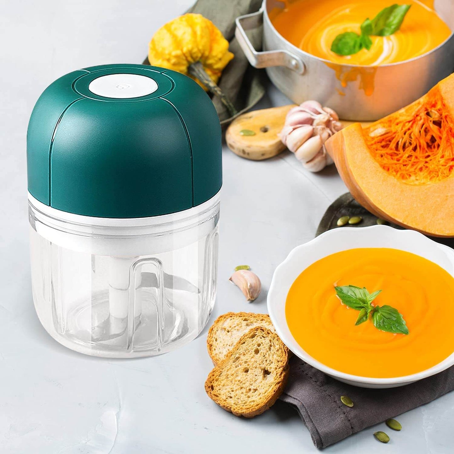 ChopEase - Electric Garlic Press for Fast Cooking