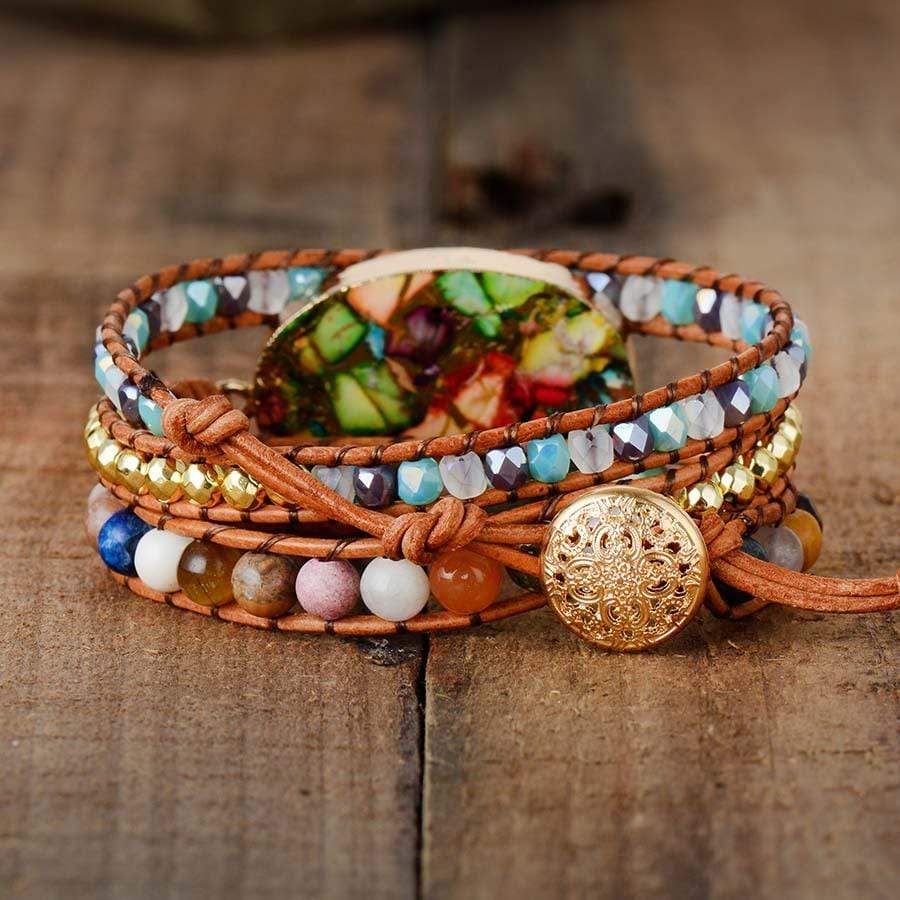 Aurora - Luxury Amazonite Goddess Bracelet