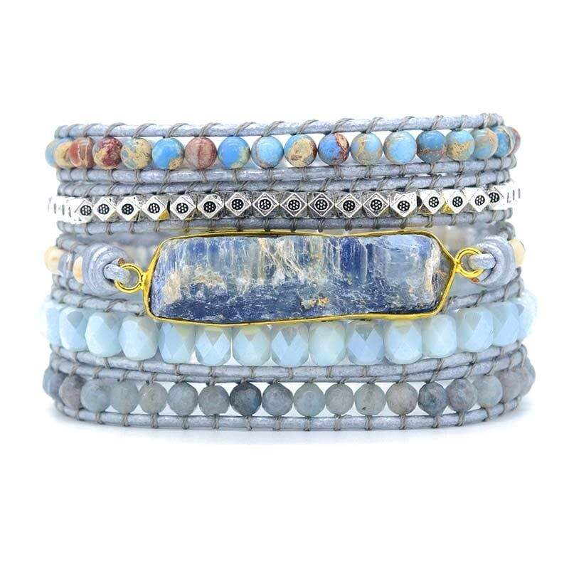 Aurina – Enchanting Blue Topaz Bracelet