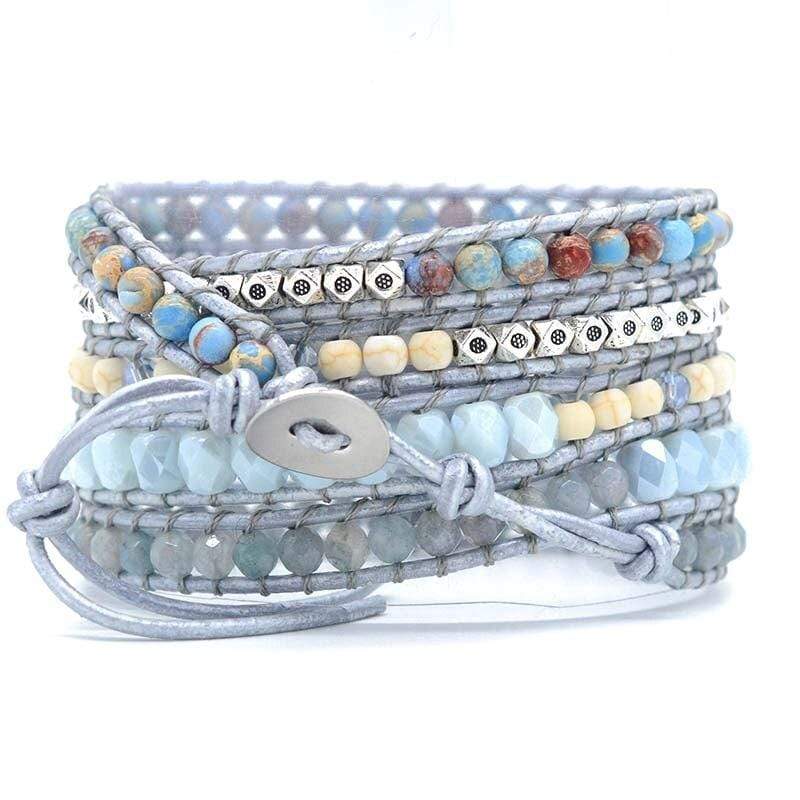 Aurina – Enchanting Blue Topaz Bracelet
