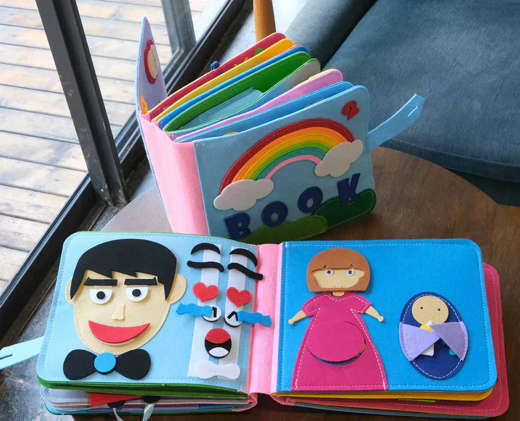 AdventureTales – Creative Montessori Felt Book
