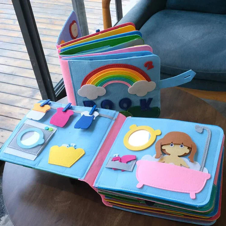 AdventureTales – Creative Montessori Felt Book