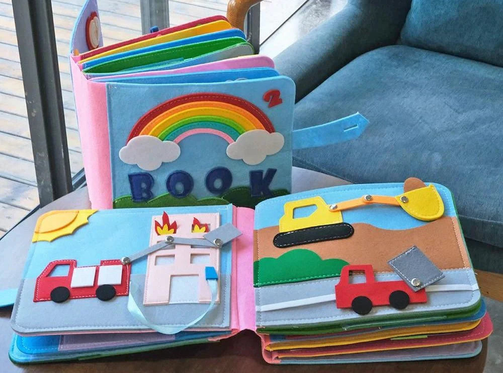 AdventureTales – Creative Montessori Felt Book