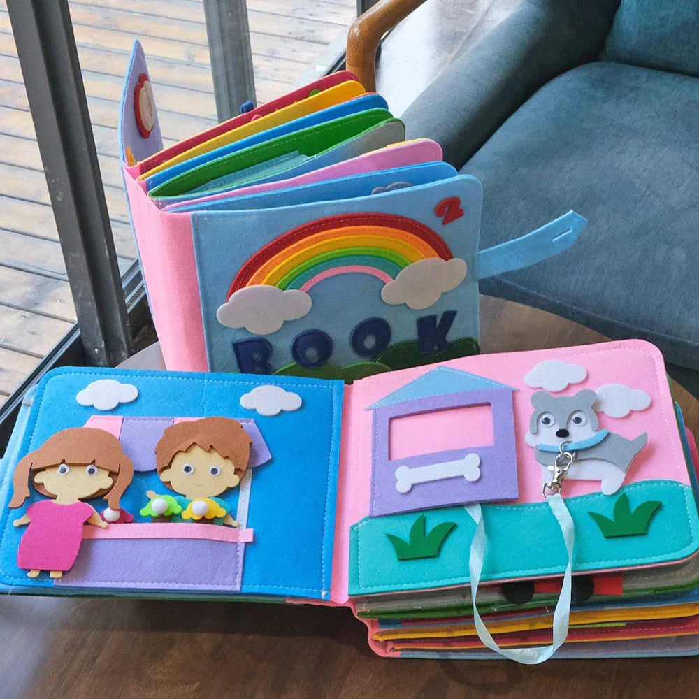 AdventureTales – Creative Montessori Felt Book