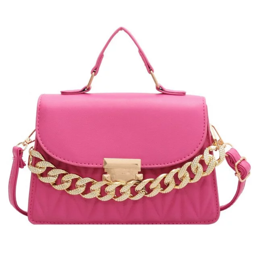 GemmaBag - Elegant Chain Handbag for Evening Out