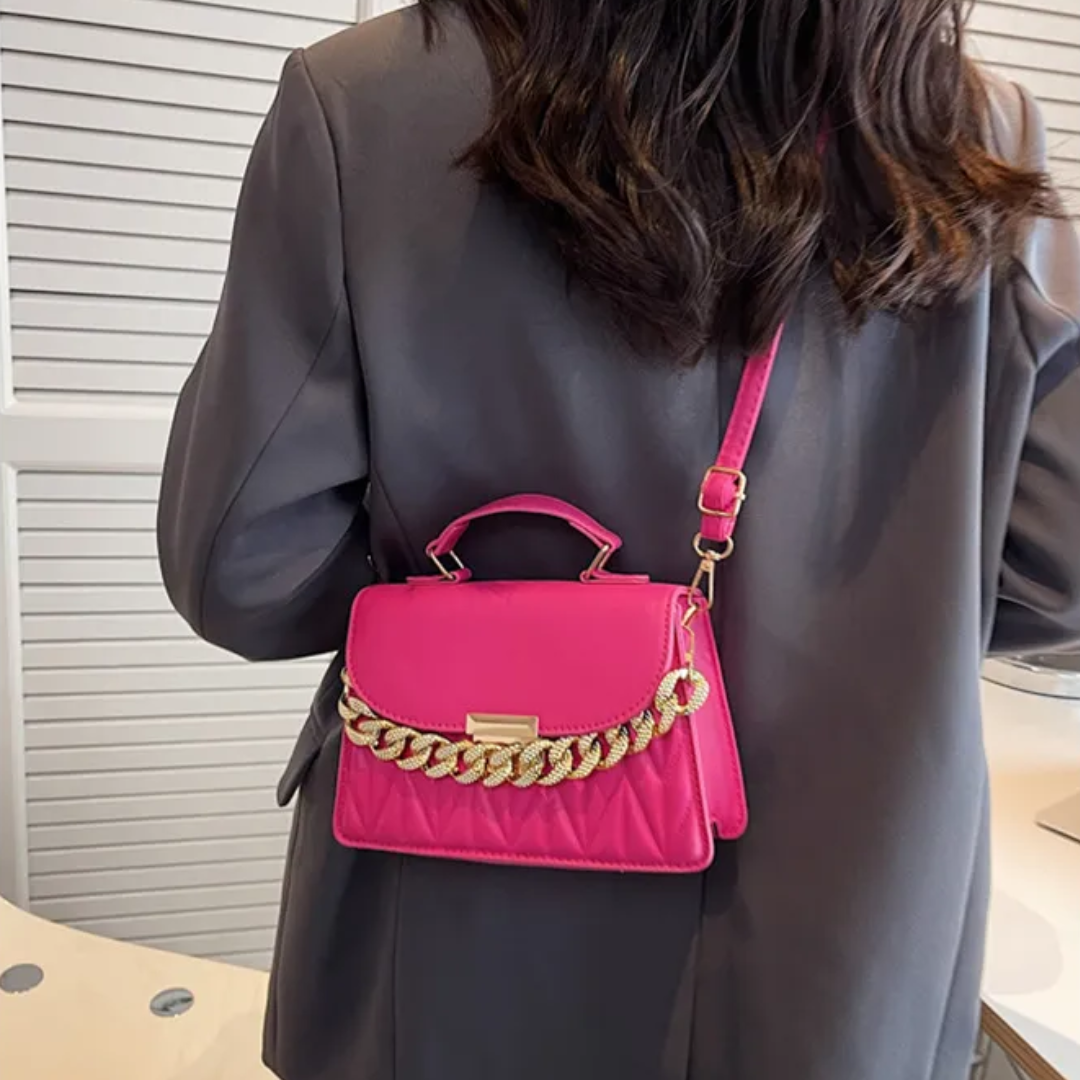 GemmaBag - Elegant Chain Handbag for Evening Out