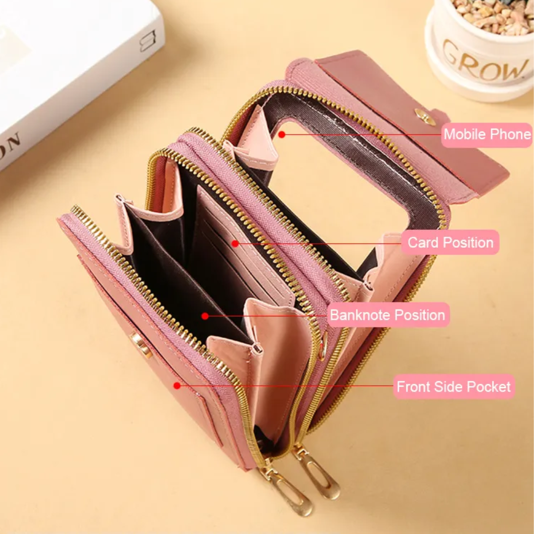 Sonia Wallet - Elegant Leather Phone Case