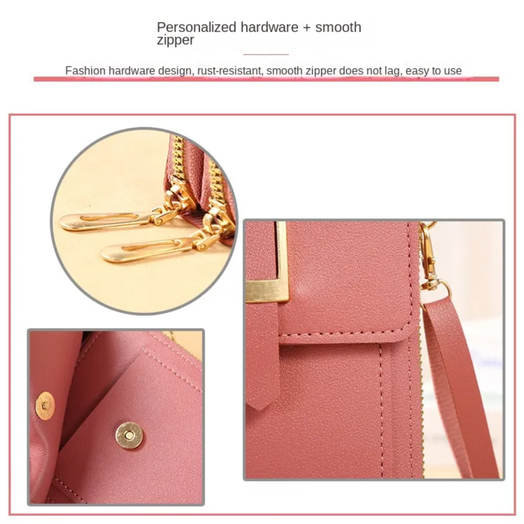 Sonia Wallet - Elegant Leather Phone Case