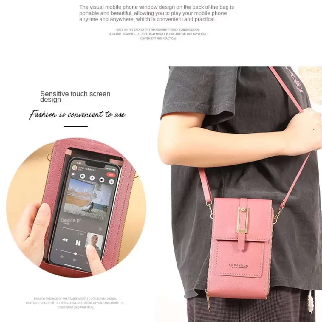 Sonia Wallet - Elegant Leather Phone Case