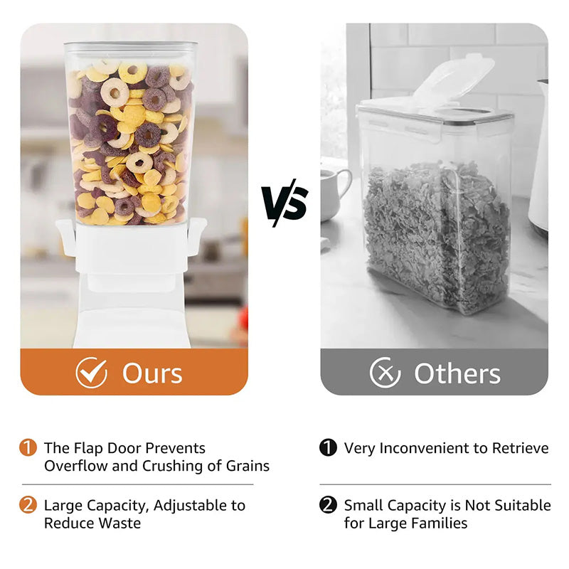 CerealKeeper - Elegant Cereal Dispenser for Kitchen