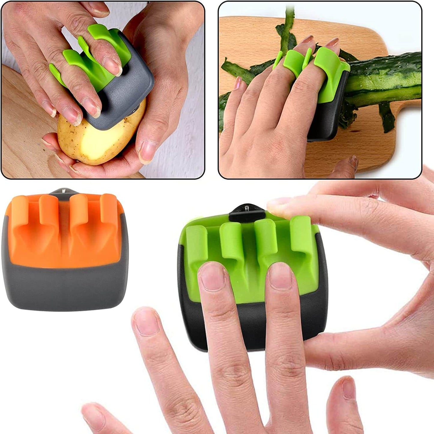 FingerGuard – Safe Vegetable Peeler for the Kitchen