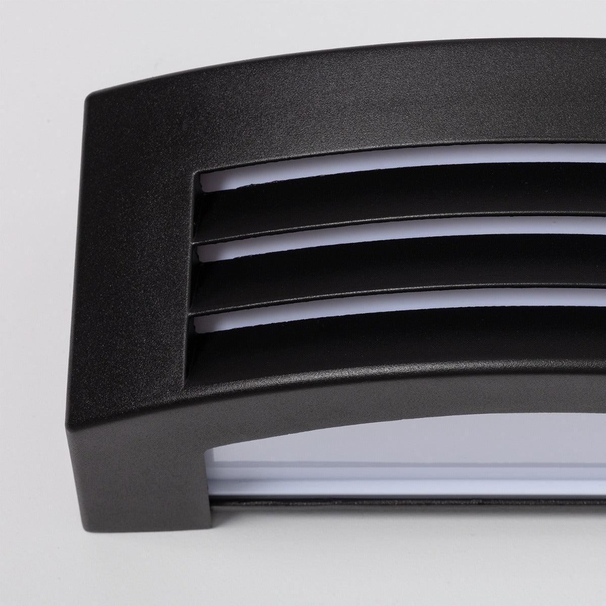 GardaOutdoor Light – Bold Black Wall Lamp IP54