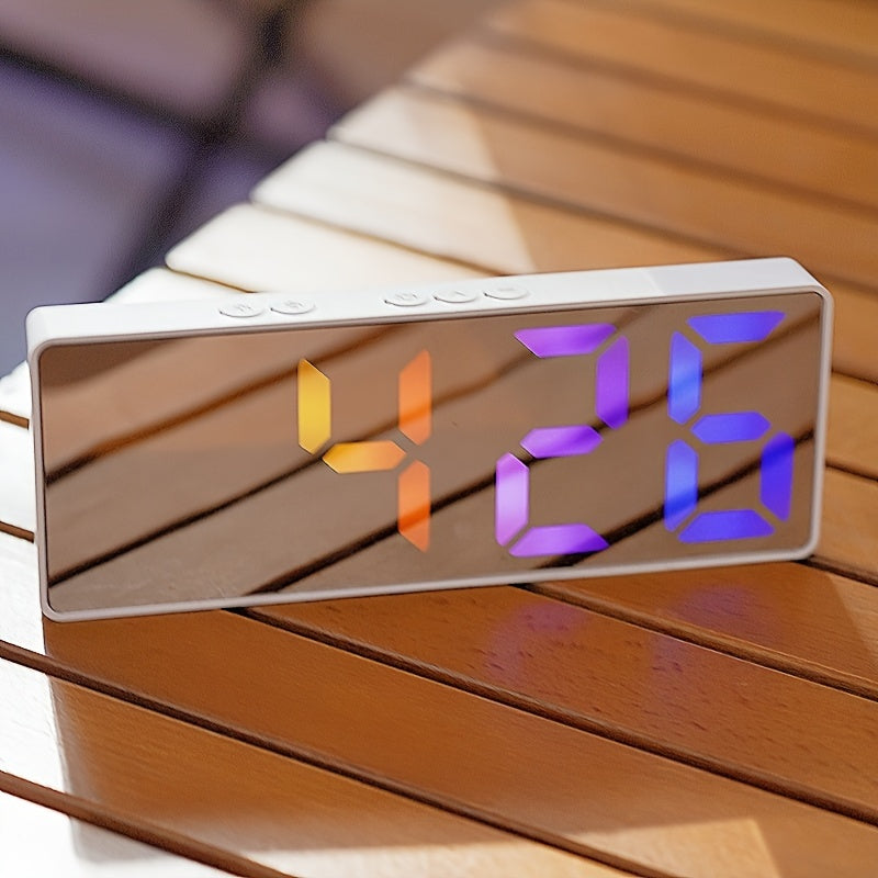 BrightTime Clock - Illuminated LED Alarm Clock with Date