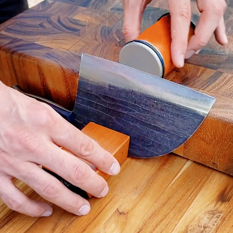 QuickSharp Sharpener - Diamond Knife Sharpener for Kitchen and Outdoor