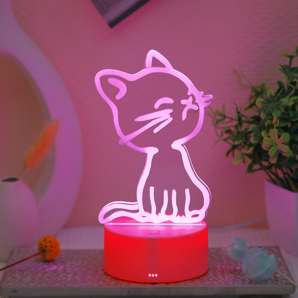 GlowPaw - 3D Touch Cat Night Light
