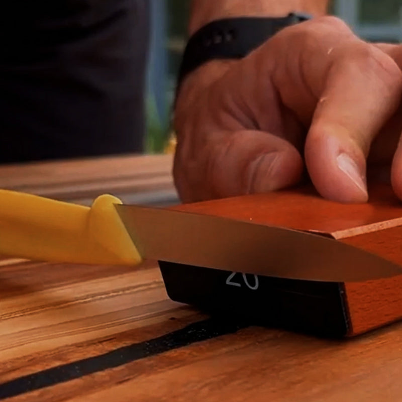 QuickSharp Sharpener - Diamond Knife Sharpener for Kitchen and Outdoor