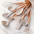 Premium Silicone Kitchen Utensil Set – Heat-Resistant and Scratch-Proof