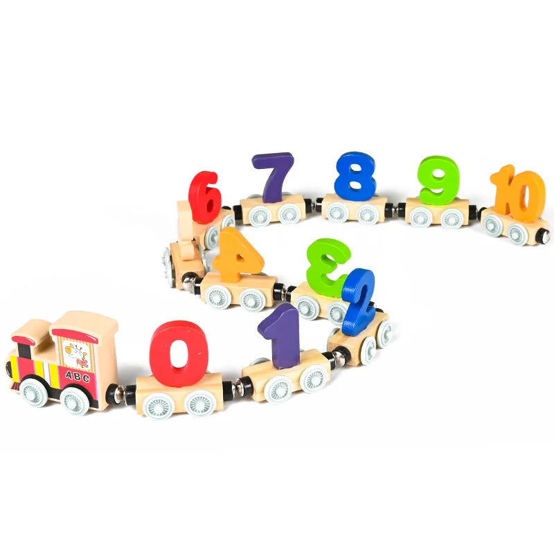 Magnetic Number Train - Educational Toy