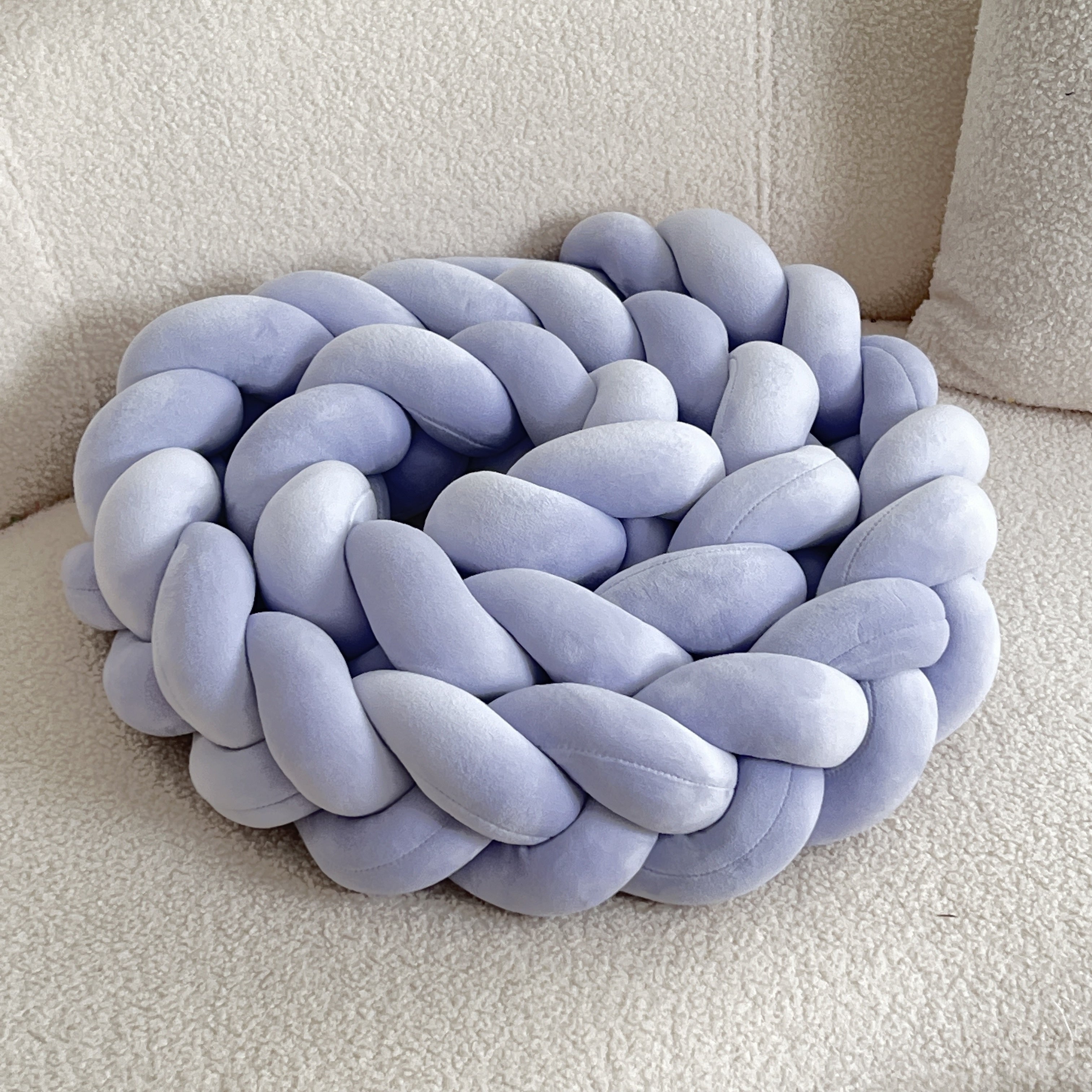 WaveCushion - Modern Washable Floor Cushion with Geometry