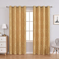 Serenity Voile Curtains - Modern Bubble Curtains with Light Filtering