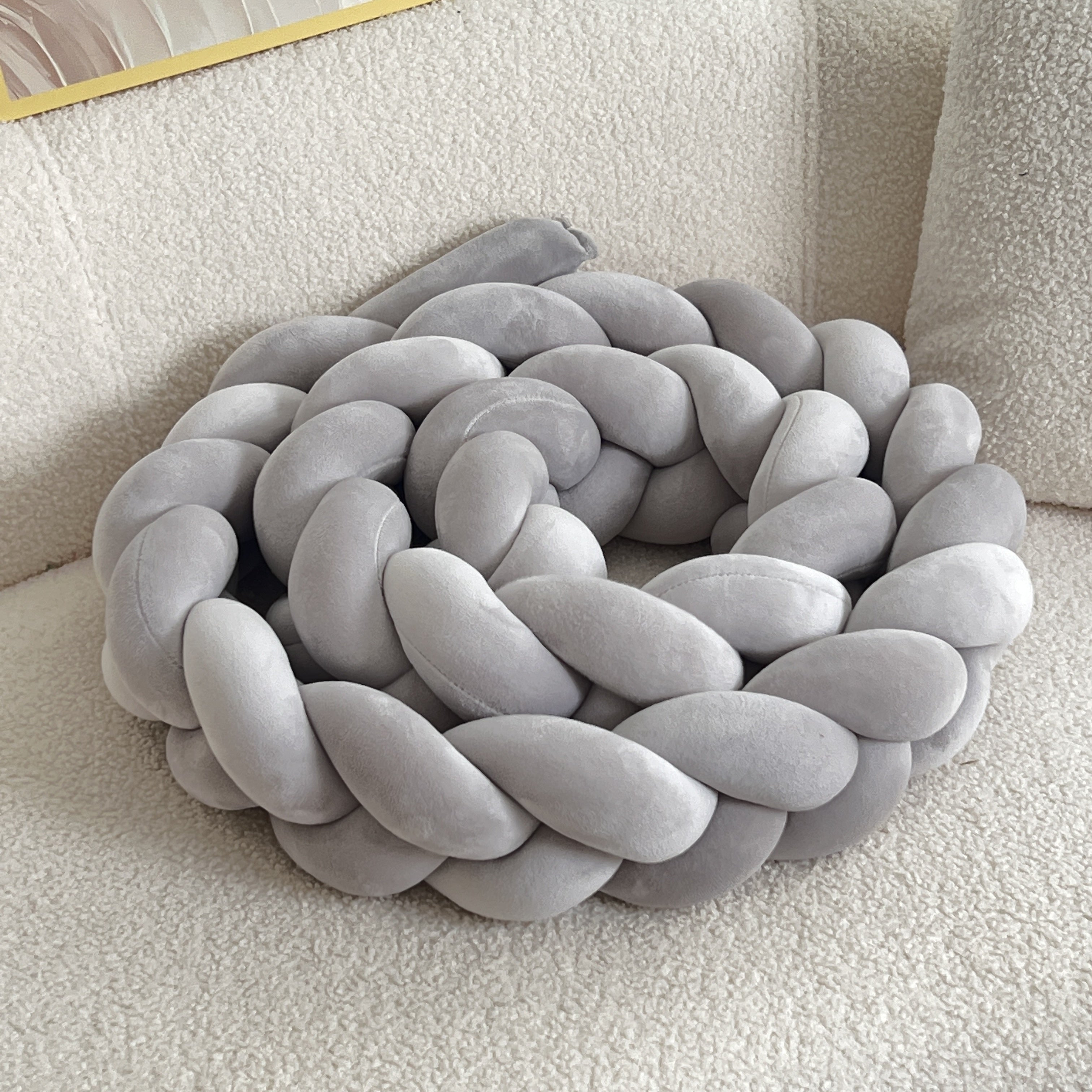 WaveCushion - Modern Washable Floor Cushion with Geometry
