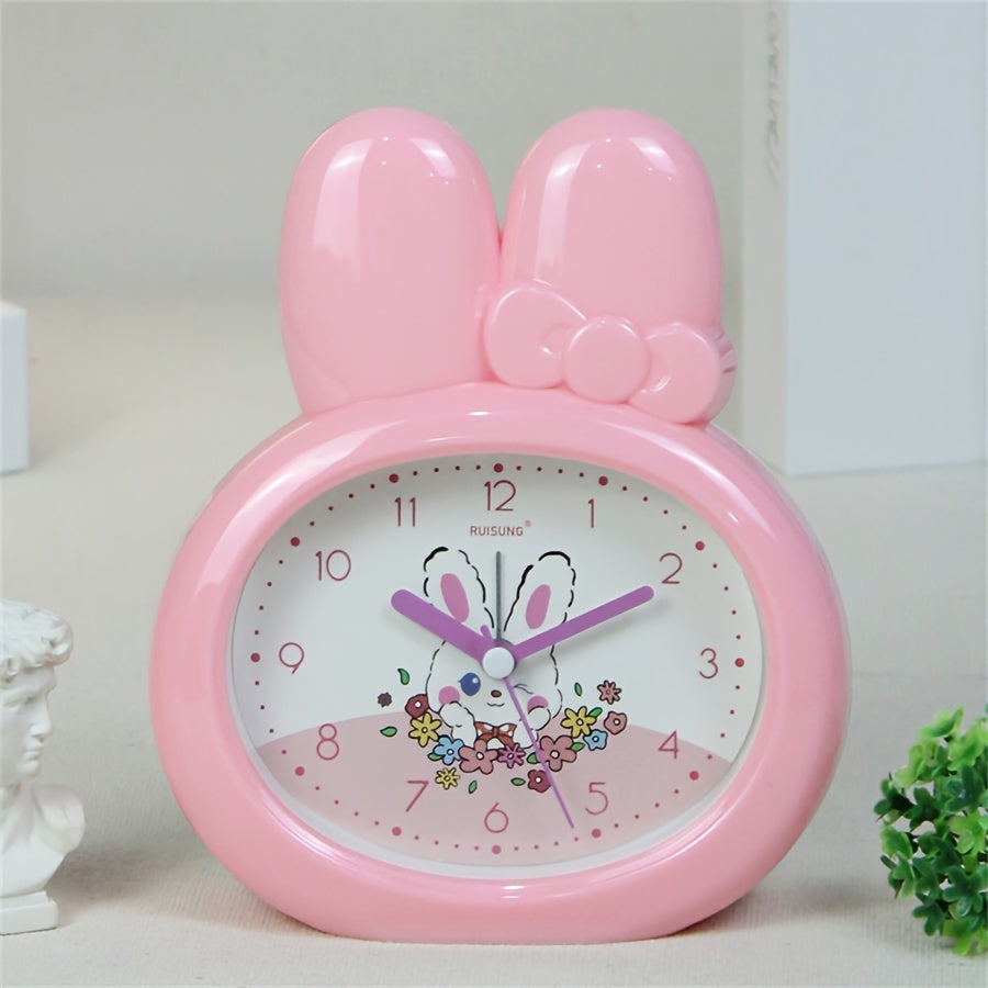 BunnyTime Clock - Cute LED Alarm Clock with Nightlight