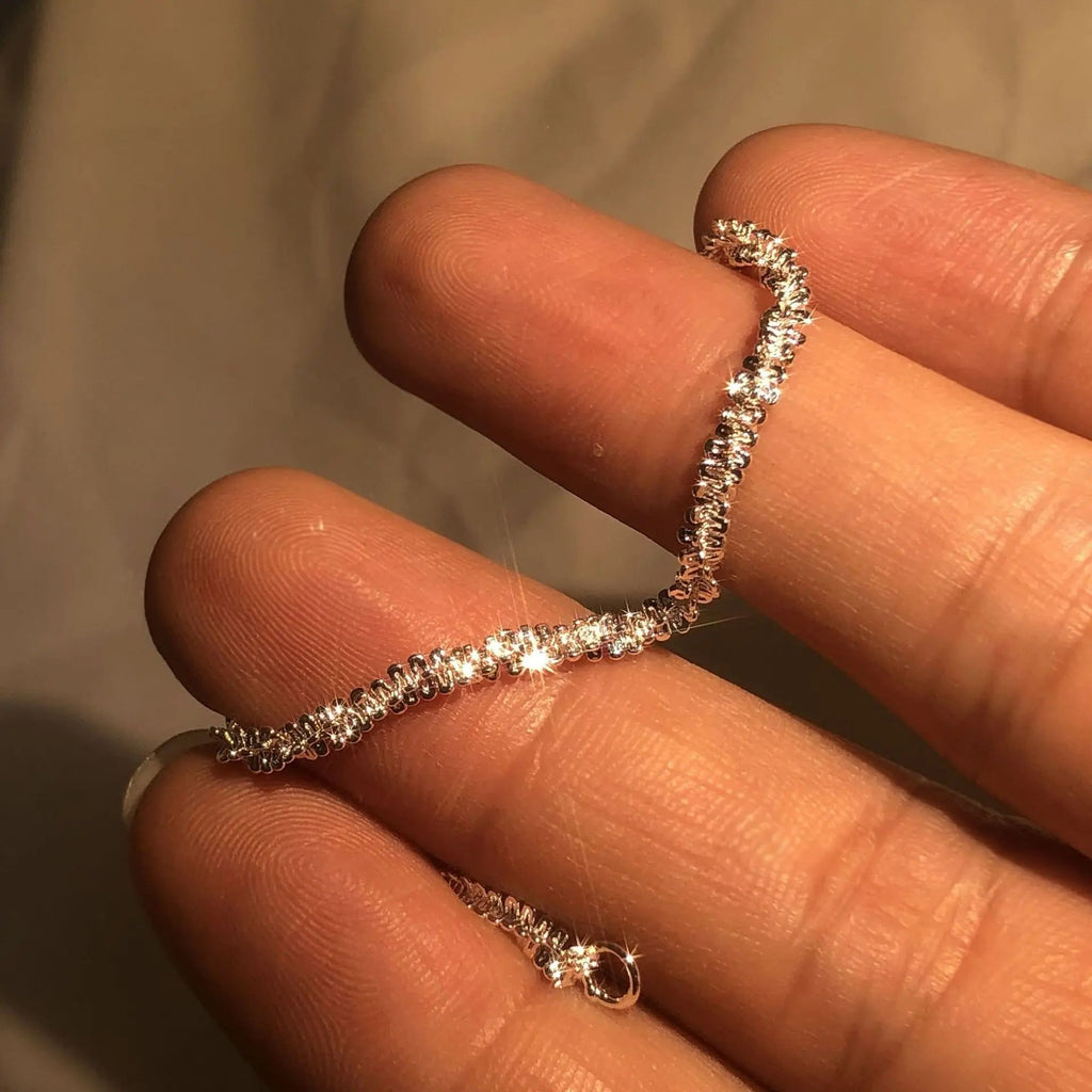 SilverFlow Bracelet – Elegant Sterling Silver Bracelet