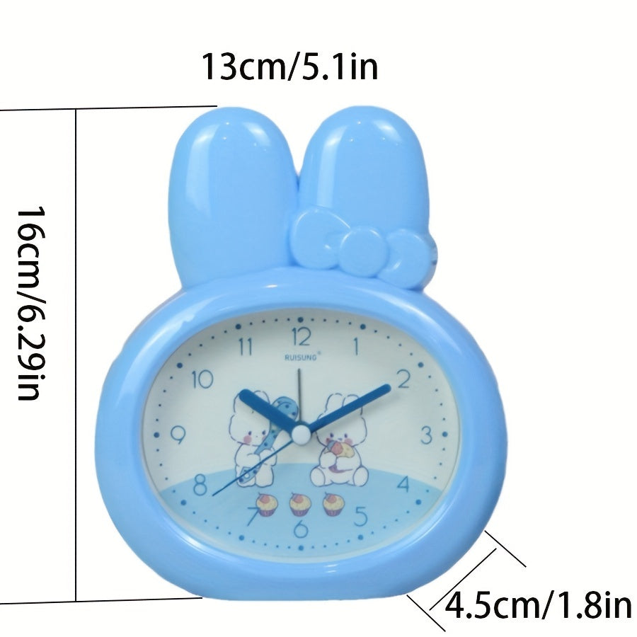 BunnyTime Clock - Cute LED Alarm Clock with Nightlight