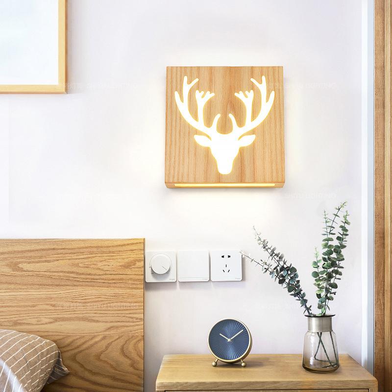 NatureShine – Atmospheric Wooden LED Wall Lamp