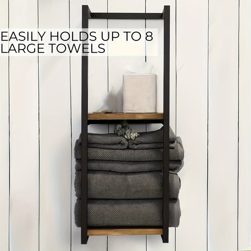 IronRack - Stylish Wall Rack for Towels
