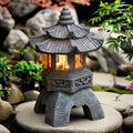 LumiGlow Lantern - Solar Powered Zen Garden Decoration