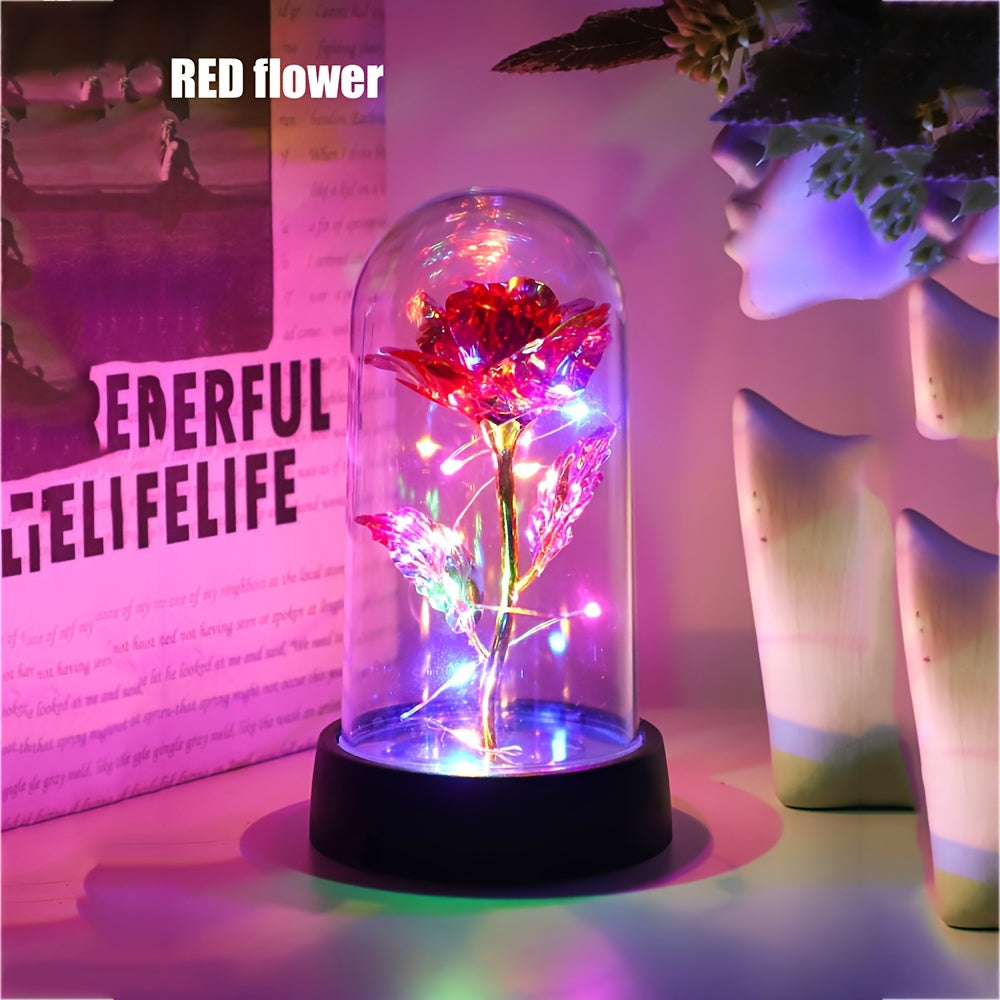 GoldenRose – Luxury Rose Lamp for Interior Decoration