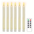 Eebuss Flameless Taper Candles – Realistic LED Effect