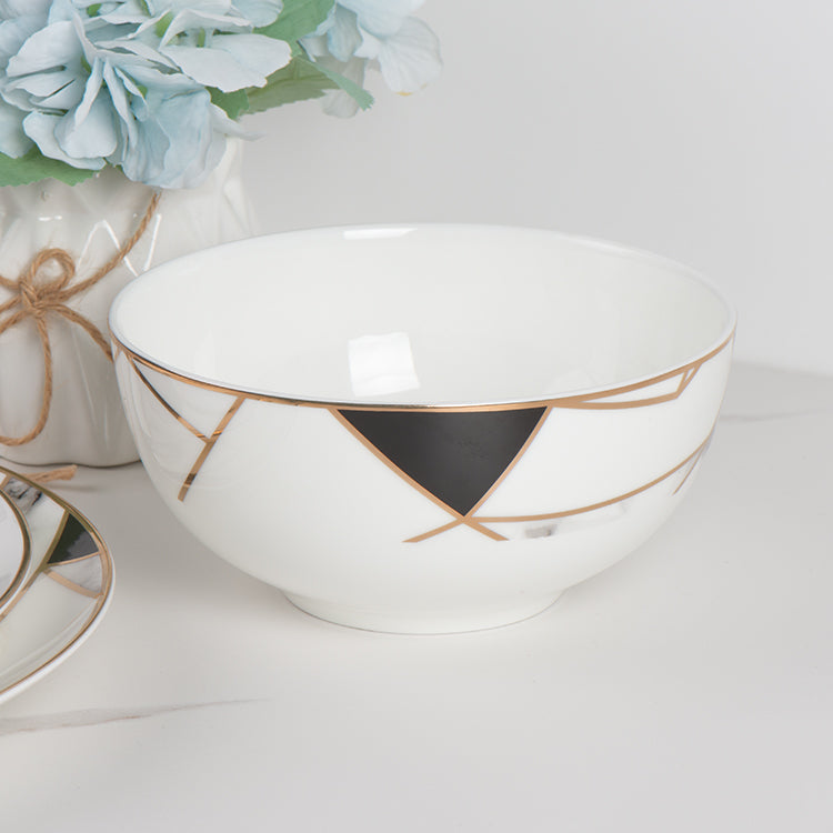Luminoir Transform - Luxury Gold Marble Dinnerware Set