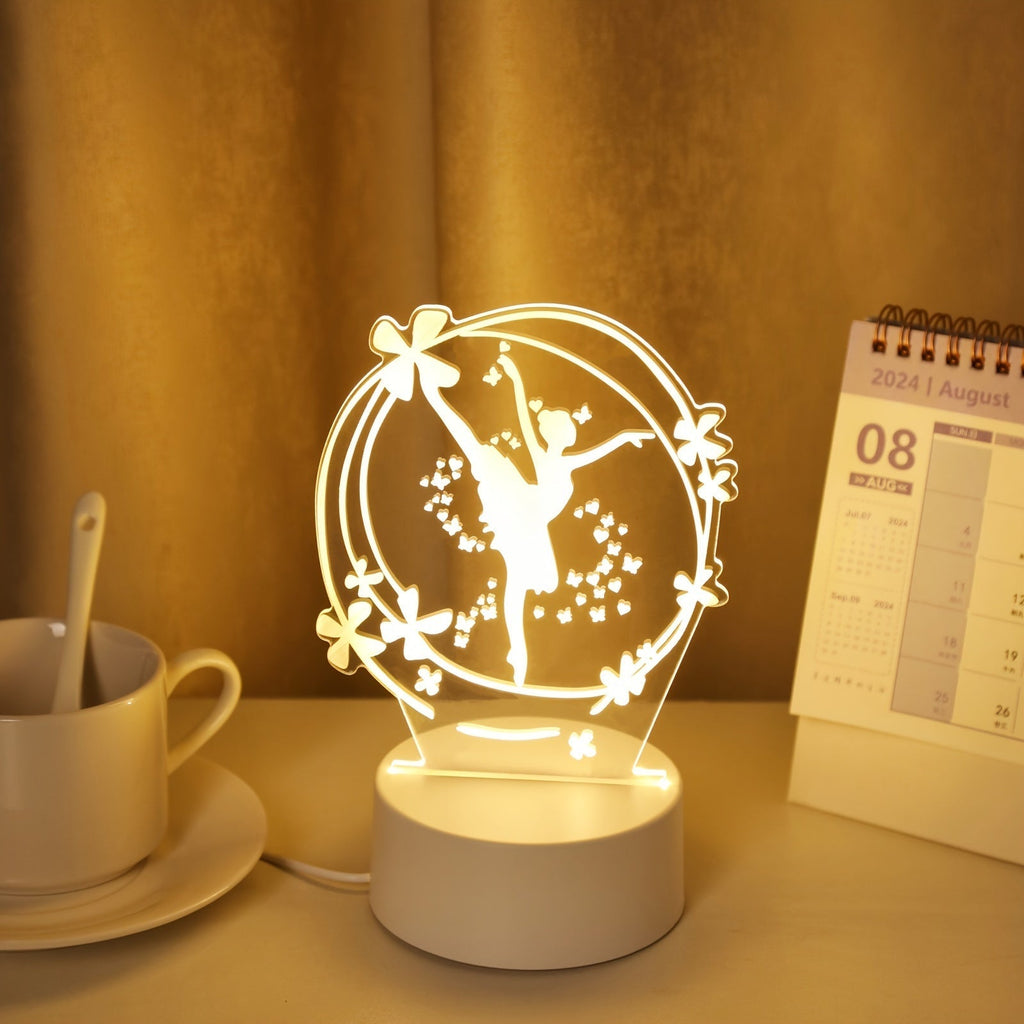 LumiDance – 3D LED Night Lamp Ballet