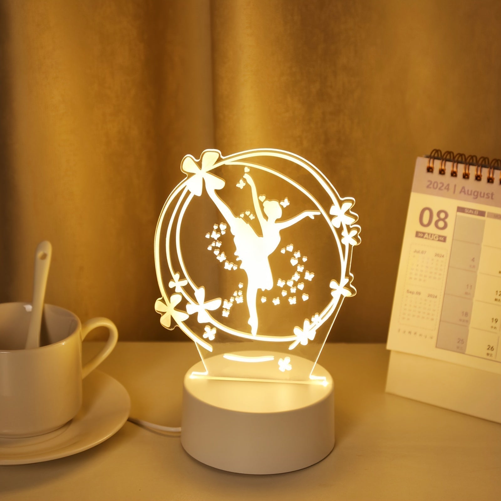 LumiDance – 3D LED Night Lamp Ballet