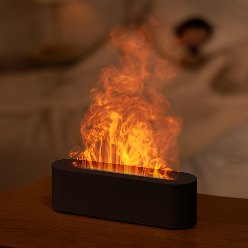 FlameGlow – USB Aroma Lamp with Colorful Flames