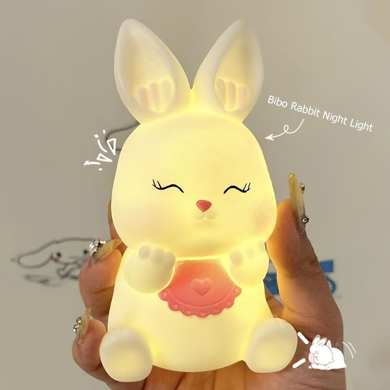 CuteRabbit - Charming LED Table Lamp for Bedroom
