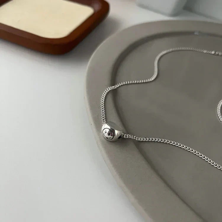 Chic Smiley Necklace - Mira for a Cheerful Touch
