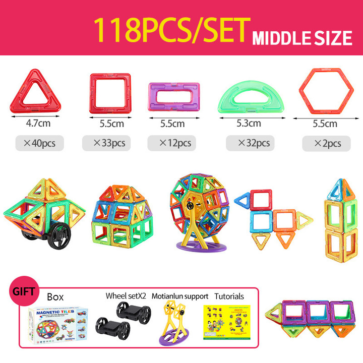 MagneticBlocks – Creative Educational Building Toys for Children