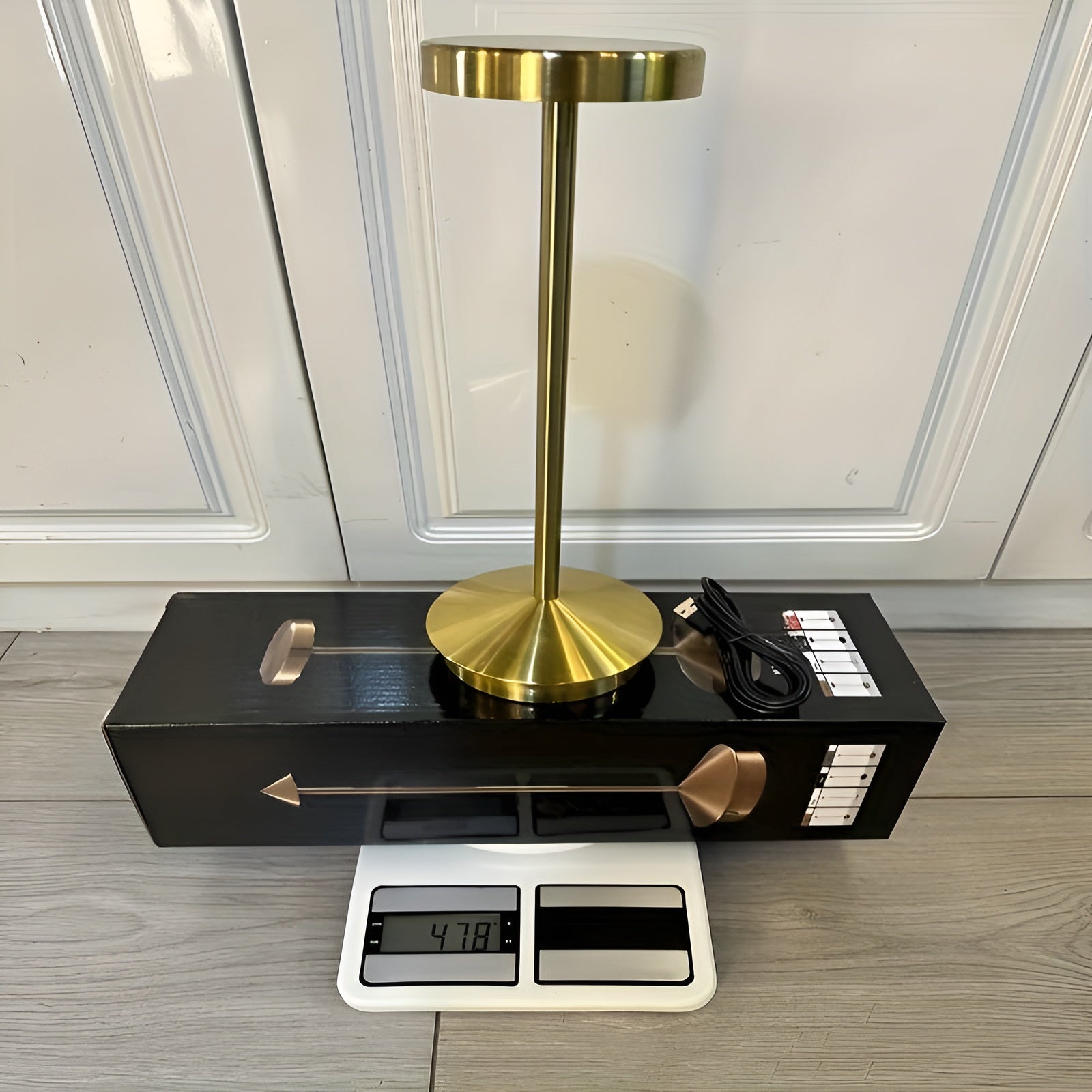 Elegant Tarion Lamp – Cordless LED with Touch Control