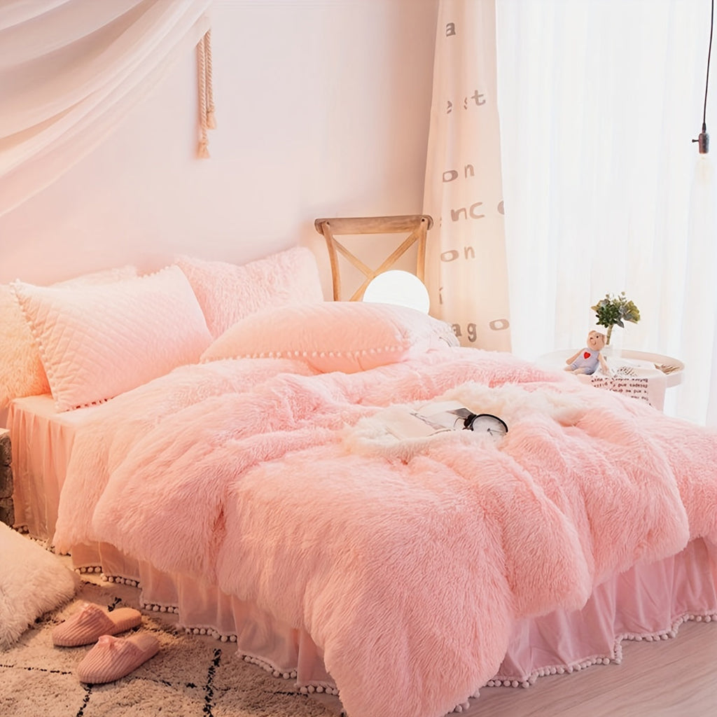 VelvetLux – Luxury Velvet Duvet Cover Set for All Seasons